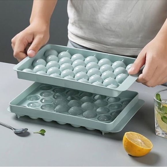 Ice Ball Mould Tray, Rigid Ice Tray, Food Grade Ice Tray for Cocktail - Picture 8 of 12